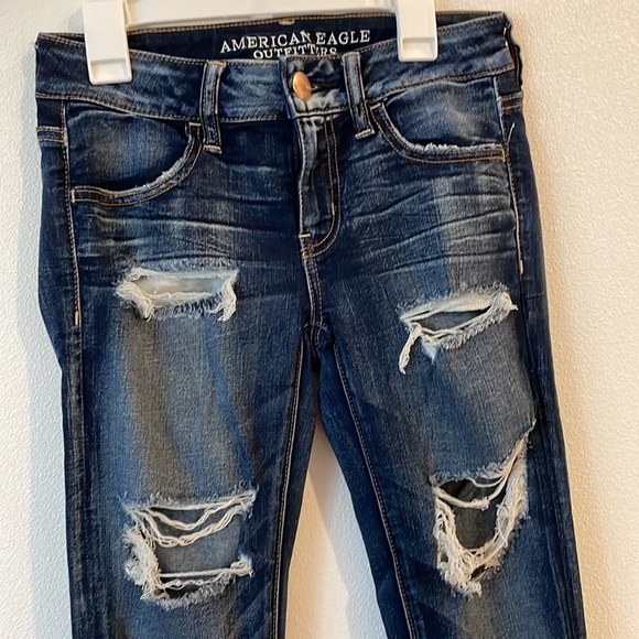 American eagle size 2 skinny jeans - Picture 3 of 5
